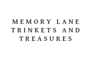 Memory Lane Trinkets and Treasures Logo